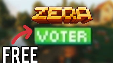 How To Get VOTER Rank On ZEQA